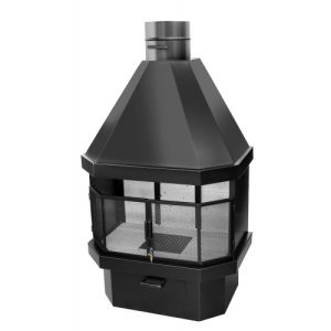 LAREIRA CHILENA DE PAREDE PRETA