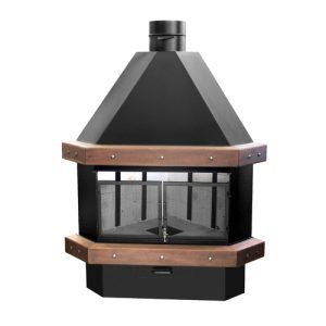 LAREIRA CLÁSSICA DE CANTO T2 PRETA