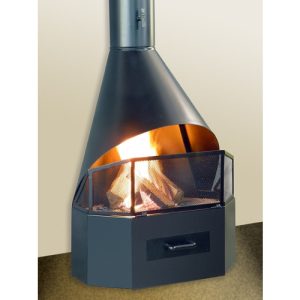 LAREIRA CÔNICA PRETA