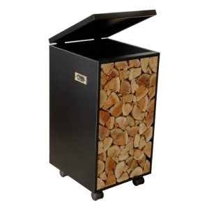 PORTA-LENHA COM RODÍZIOS