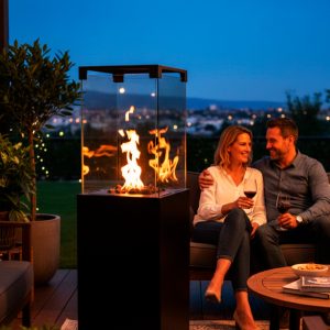 Queimador a gás Glass