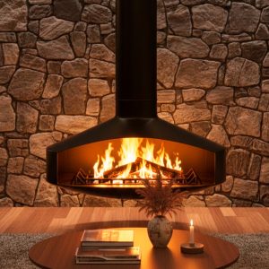 LAREIRA SUSPENSA CONA